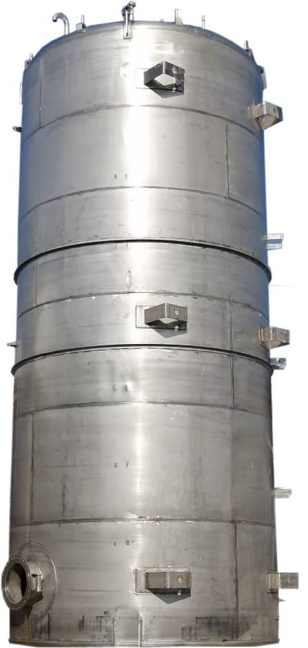 Tanque metálico vertical